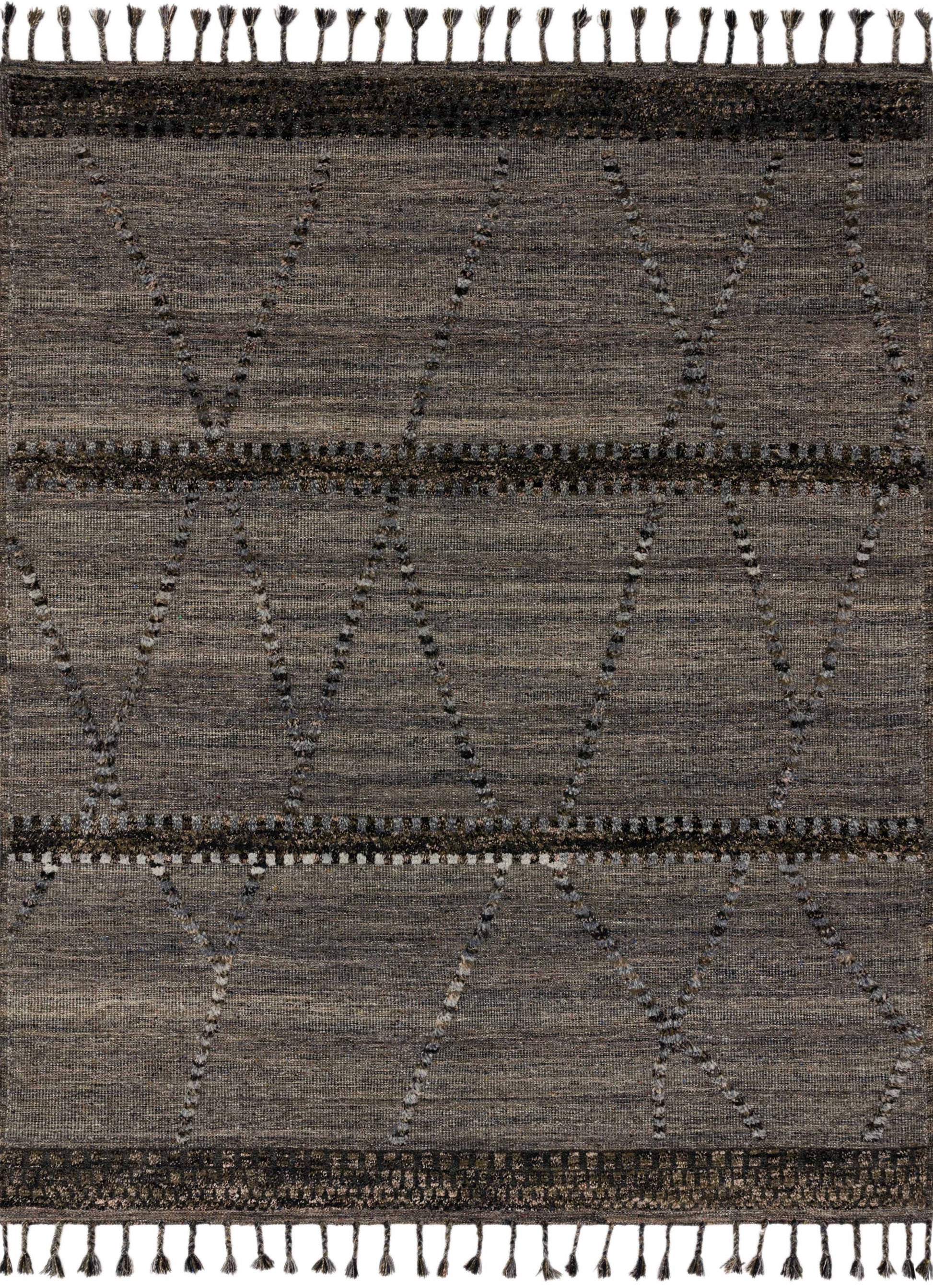 Iman Grey / Multi 9'-6" x 13'-6" Area Rug - IMA-04 - 9'-6" x 13'-6"