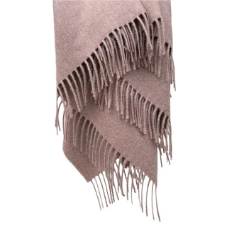 Dusty Rose Alpaca Throw