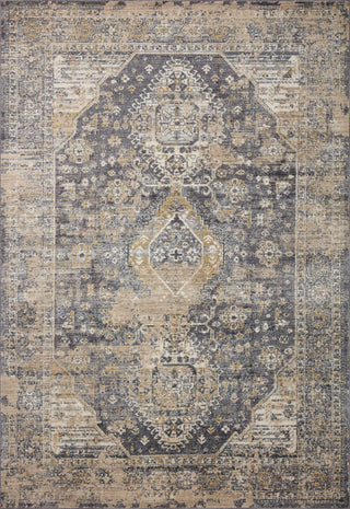 Indra Charcoal / Natural Rug