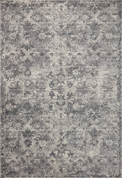 Indra Charcoal / Silver 11'-6" x 15'-6" Area Rug - INA-04 - 11'-6" x 15'-6"