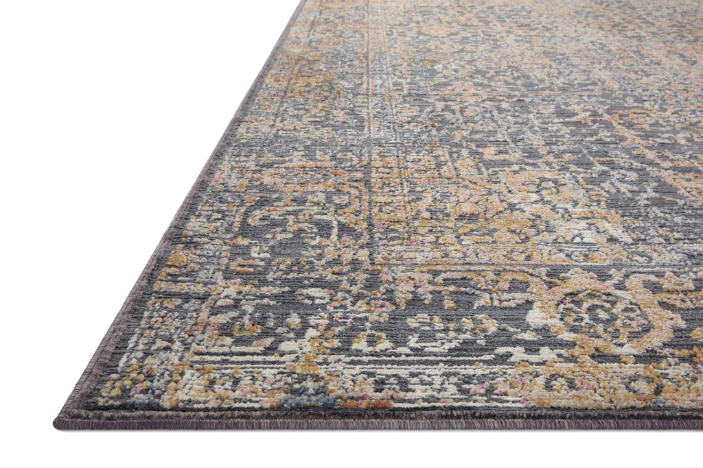 Indra Graphite / Sunset 11'-6" x 15'-6" Area Rug - INA-05 - 11'-6" x 15'-6"