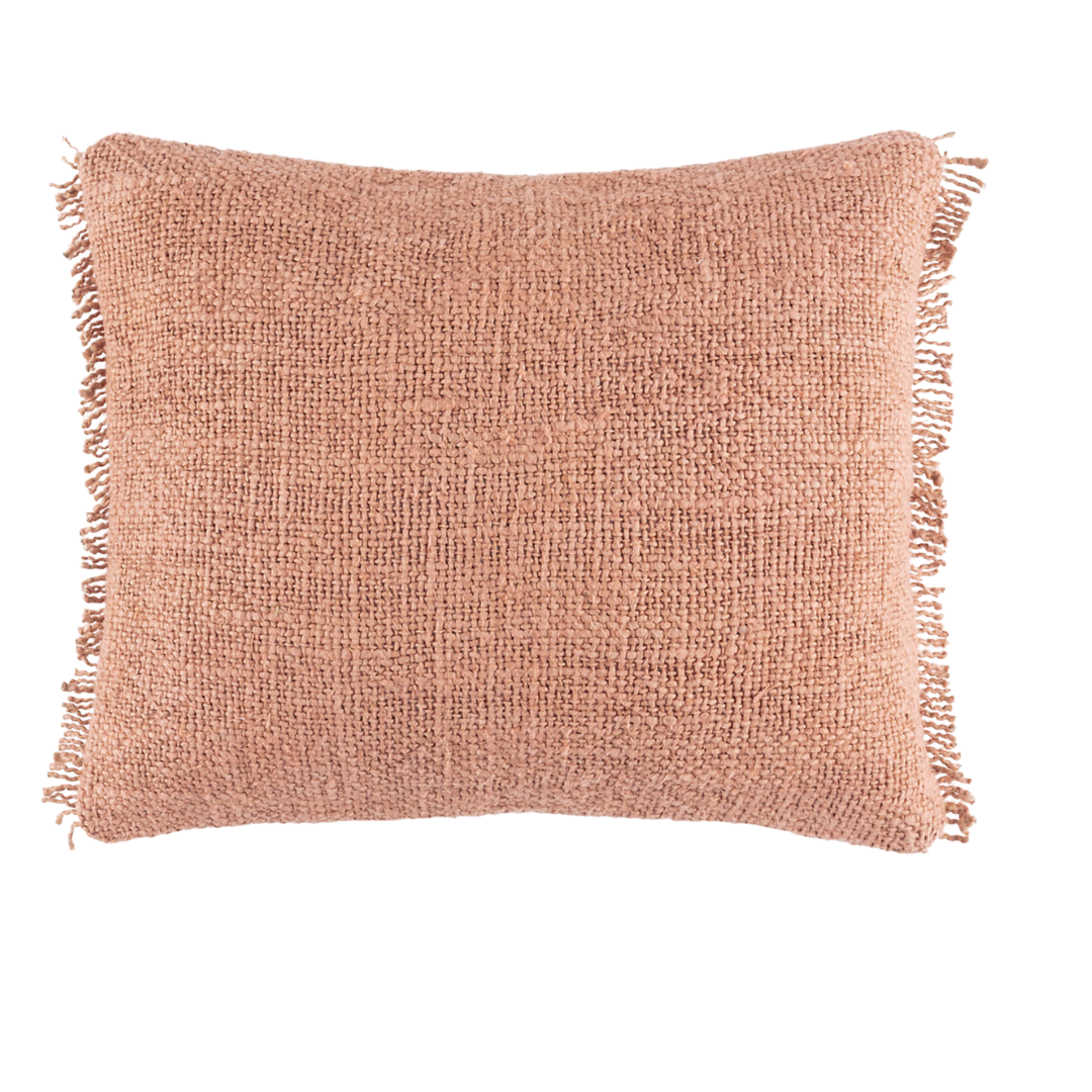 Mongolia Linen Pillow, Nude