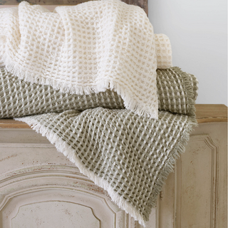 Sophie Waffle Bed Blanket