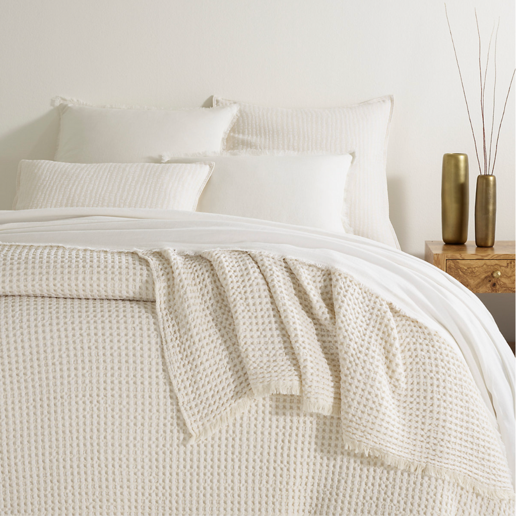 Sophie Waffle Bed Blanket