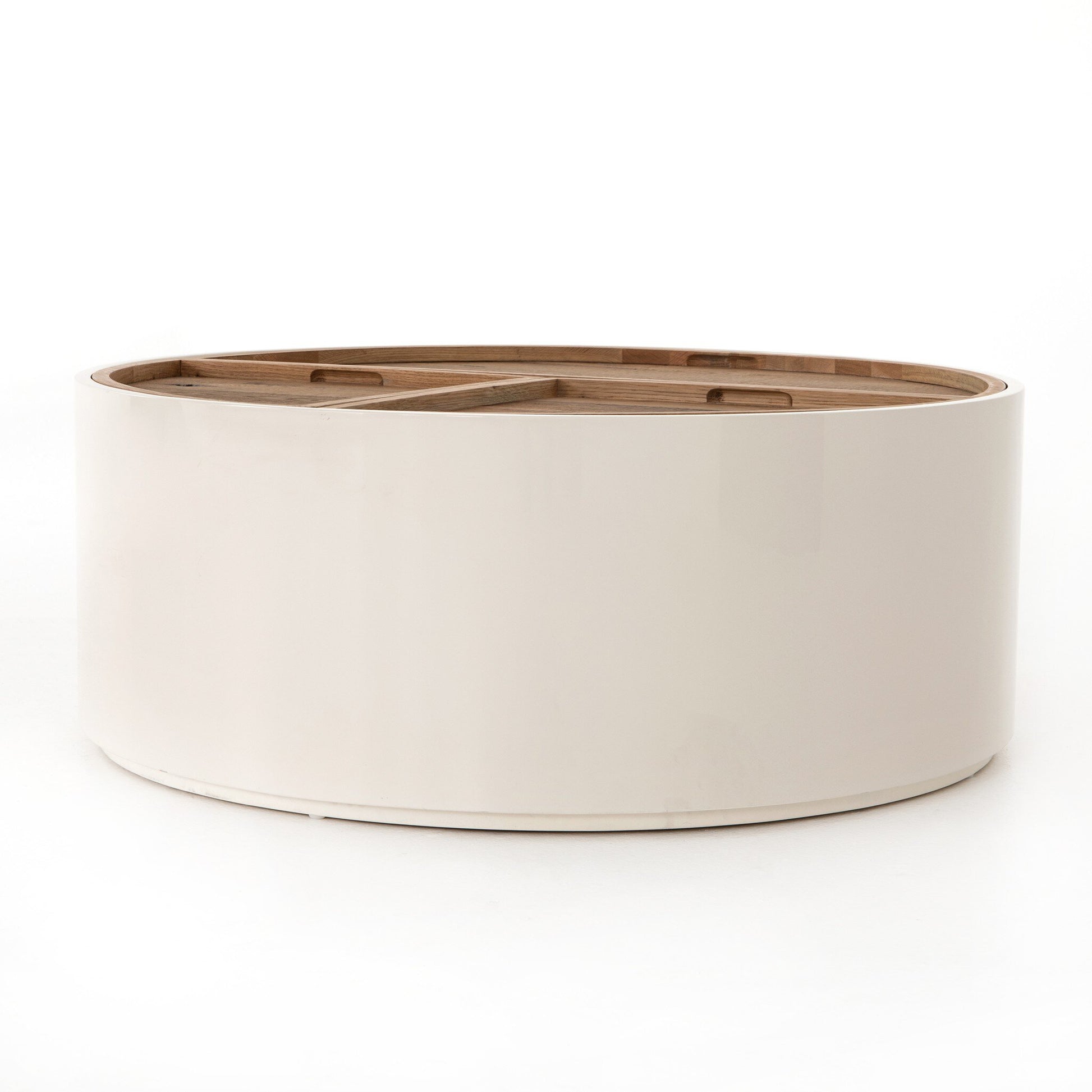 Drum Storage Coffee Table