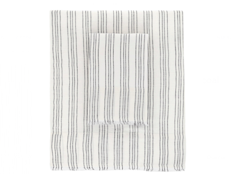 Lush Linen Charcoal Pillowcases