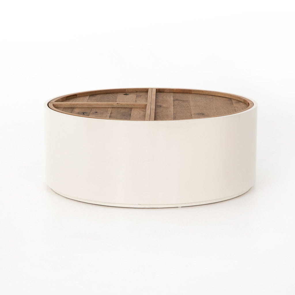 Drum Storage Coffee Table