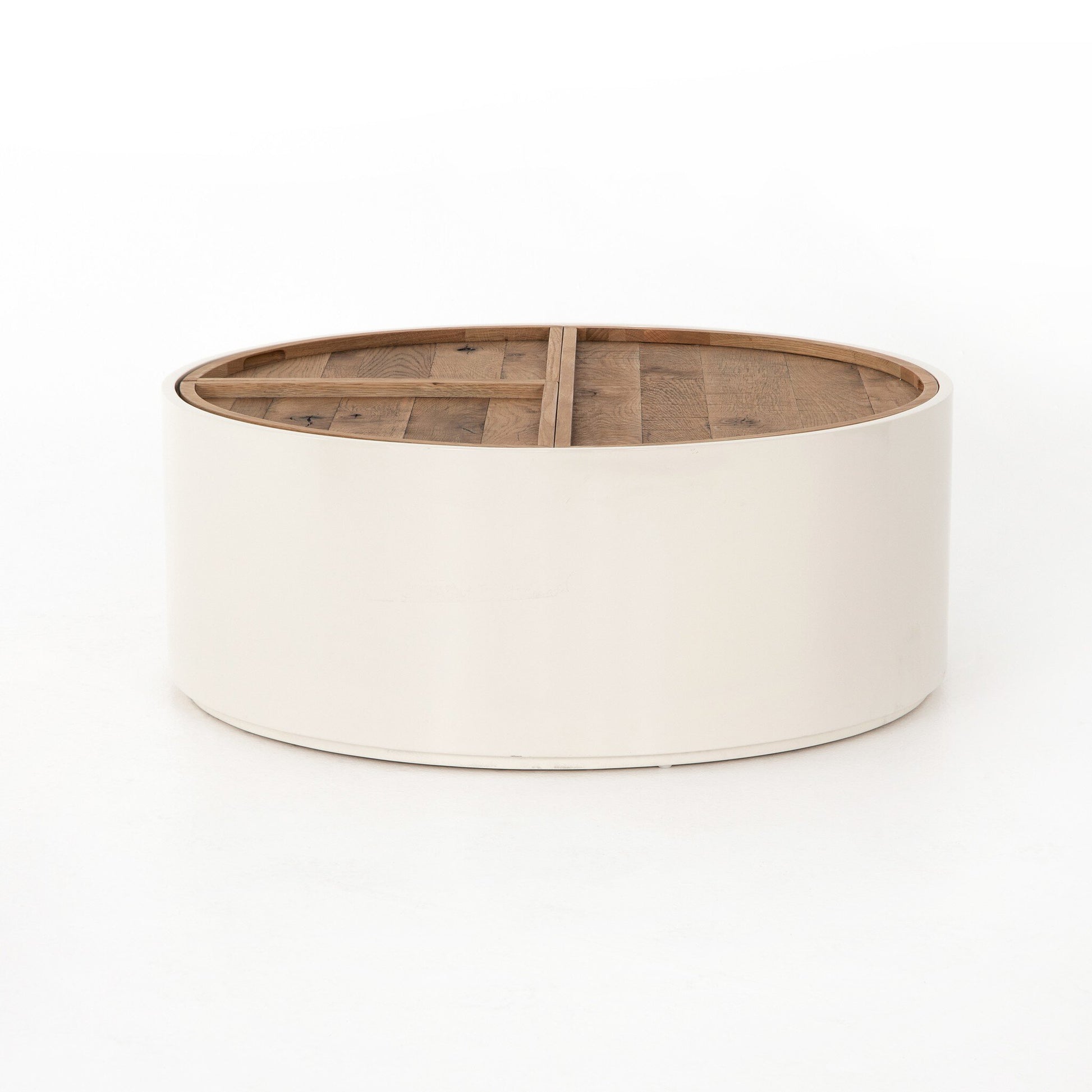 Drum Storage Coffee Table