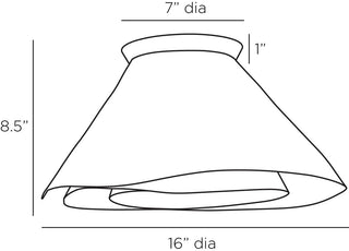 Isla Flush Mount