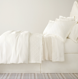Linen Sheet Set, Ivory