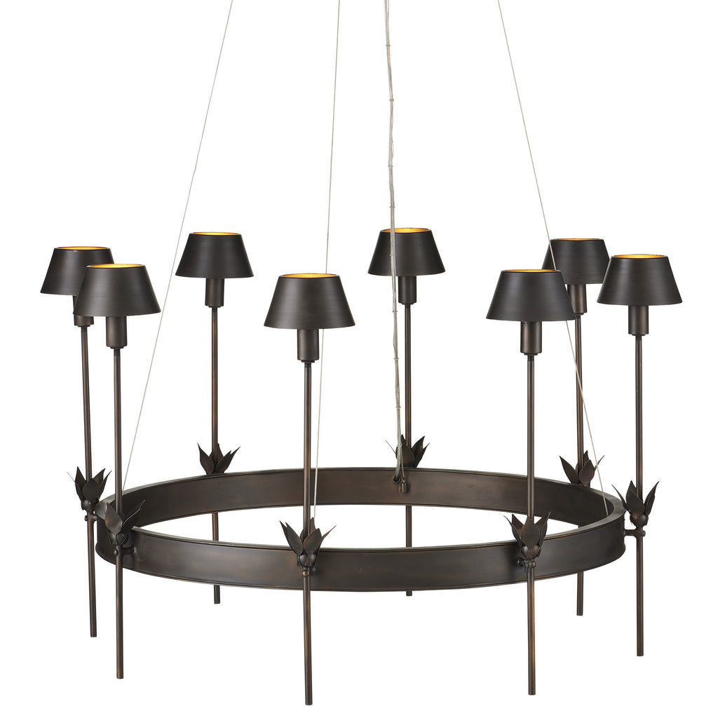 Hart Bronze Chandelier