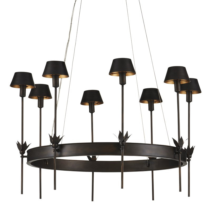 Hart Bronze Chandelier