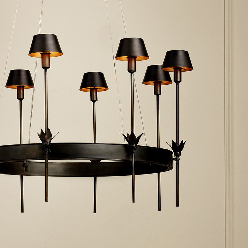 Hart Bronze Chandelier