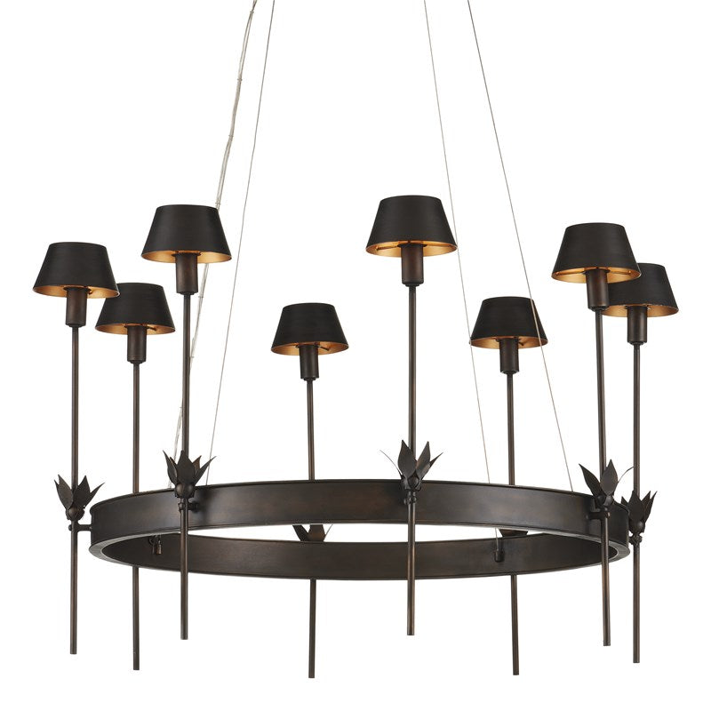 Hart Bronze Chandelier