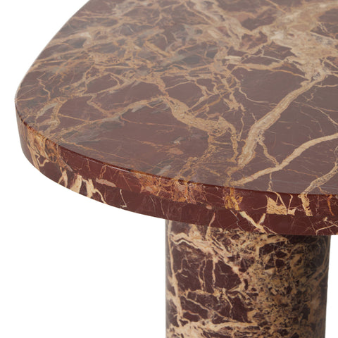 Vanya Coffee Table Set, Merlot