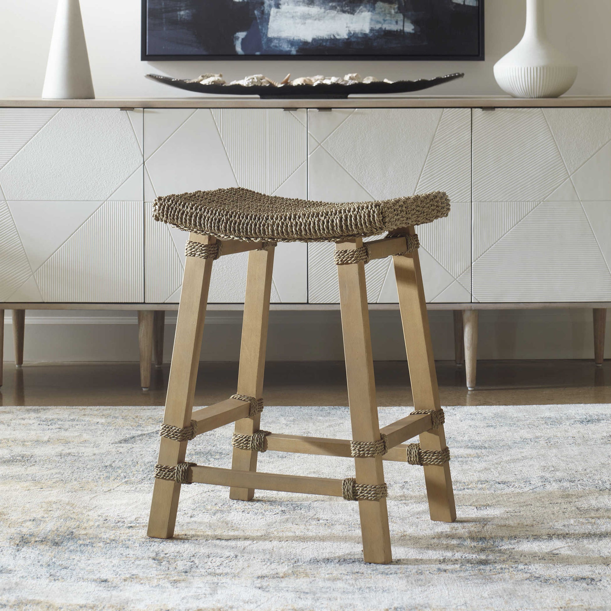 Jameson Mango Wood Counter Stool