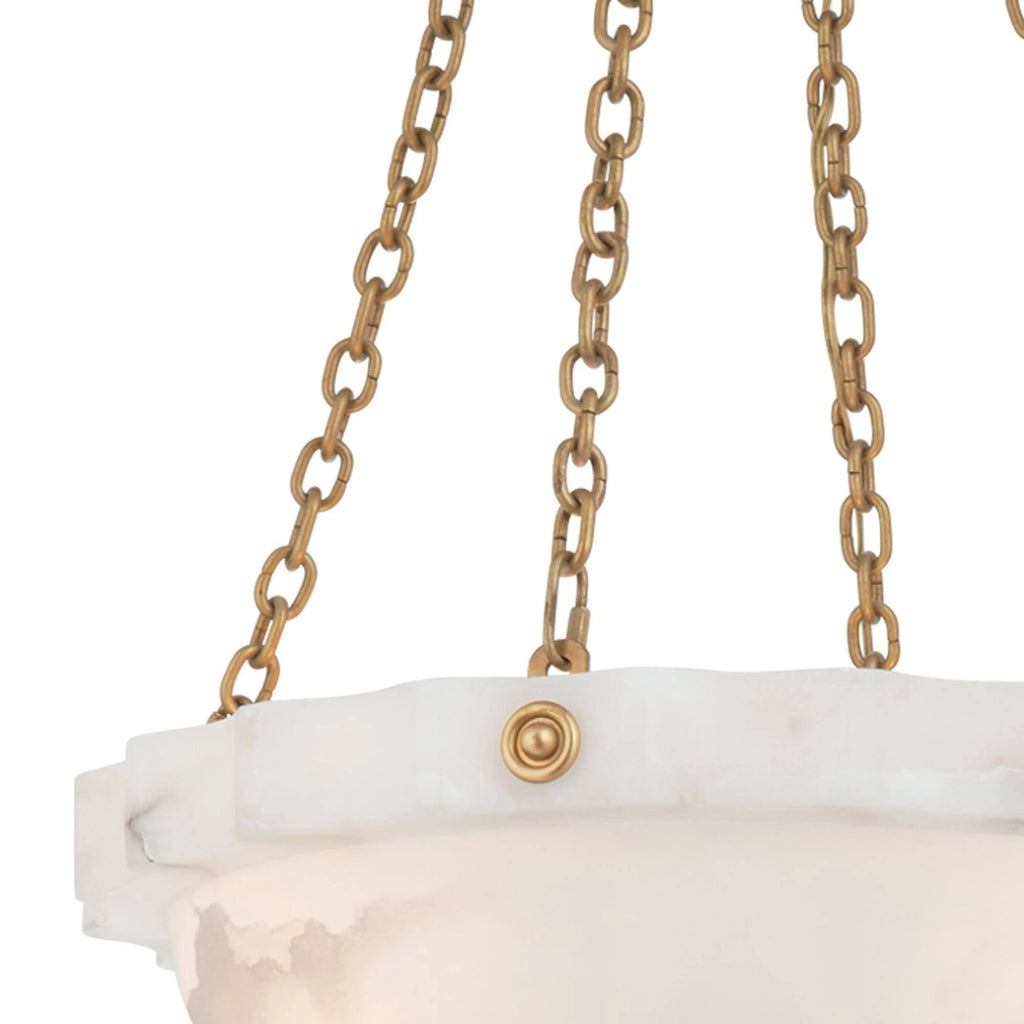 Fluted Band Medium Chandelier