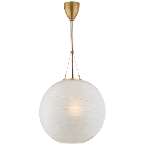 Hailey Medium Round Pendant