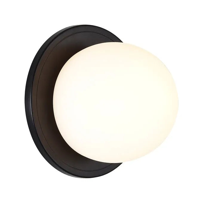 Angus Wall Sconce, Matte Black