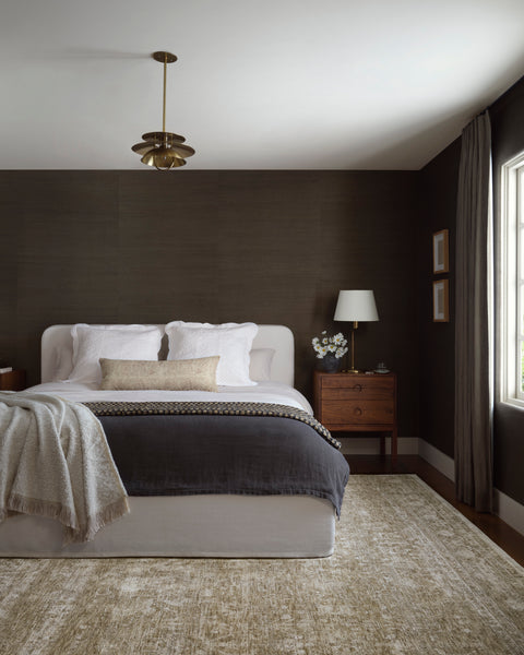 Amber Lewis x Loloi Honora Khaki / Beige
