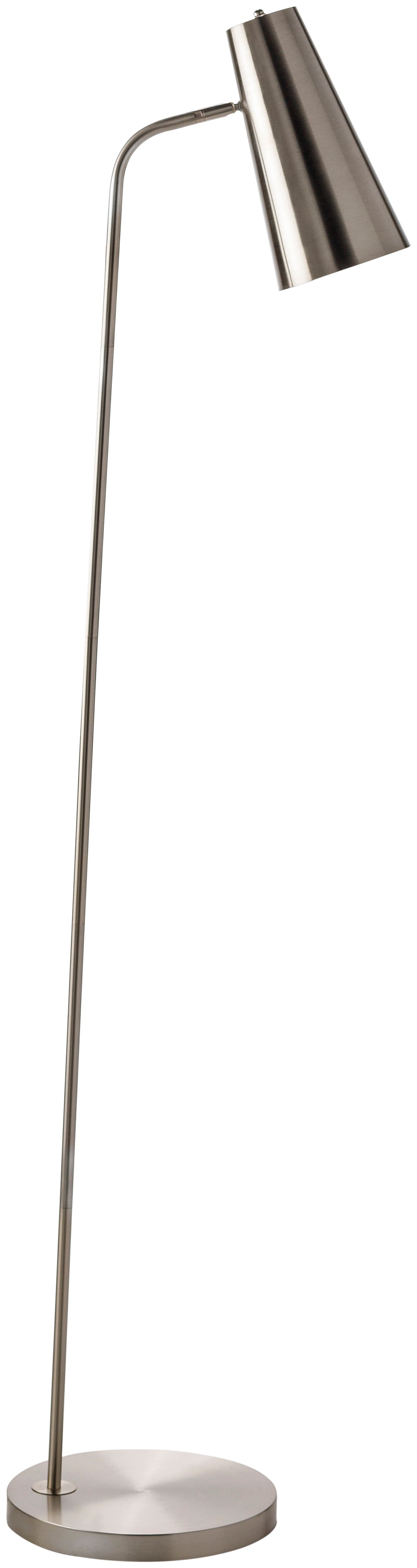 Tanner Floor Lamp, Nickel