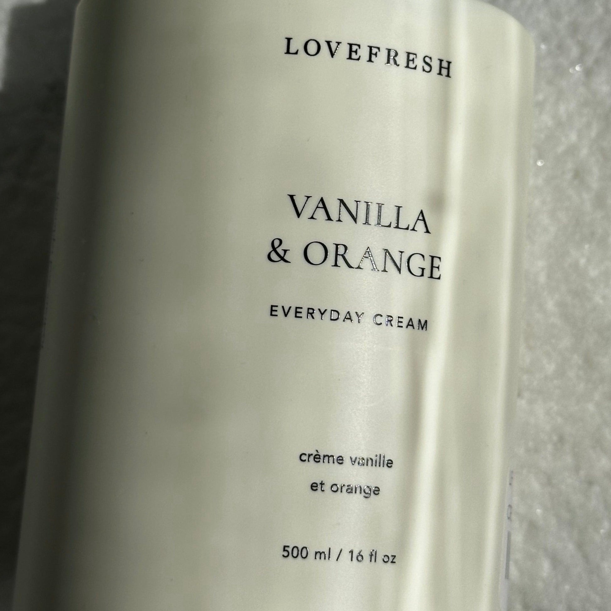 Everyday Cream - Vanilla & Orange, LOVEFRESH