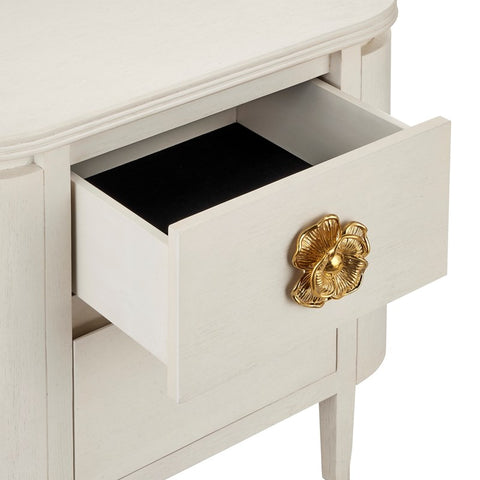 Flora Nightstand, White