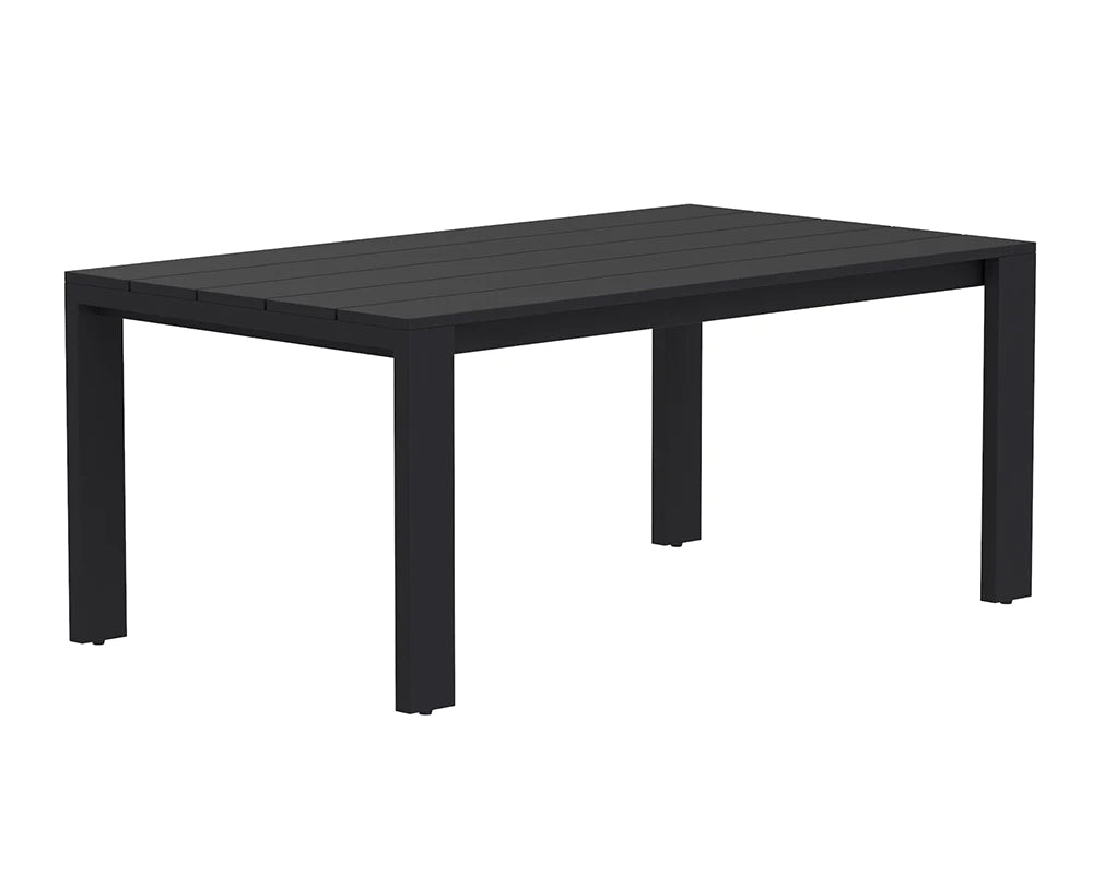 Mateo Dining Table, Black