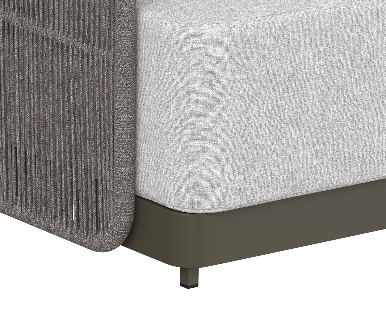 Laylie Outdoor Sofa, Charcoal