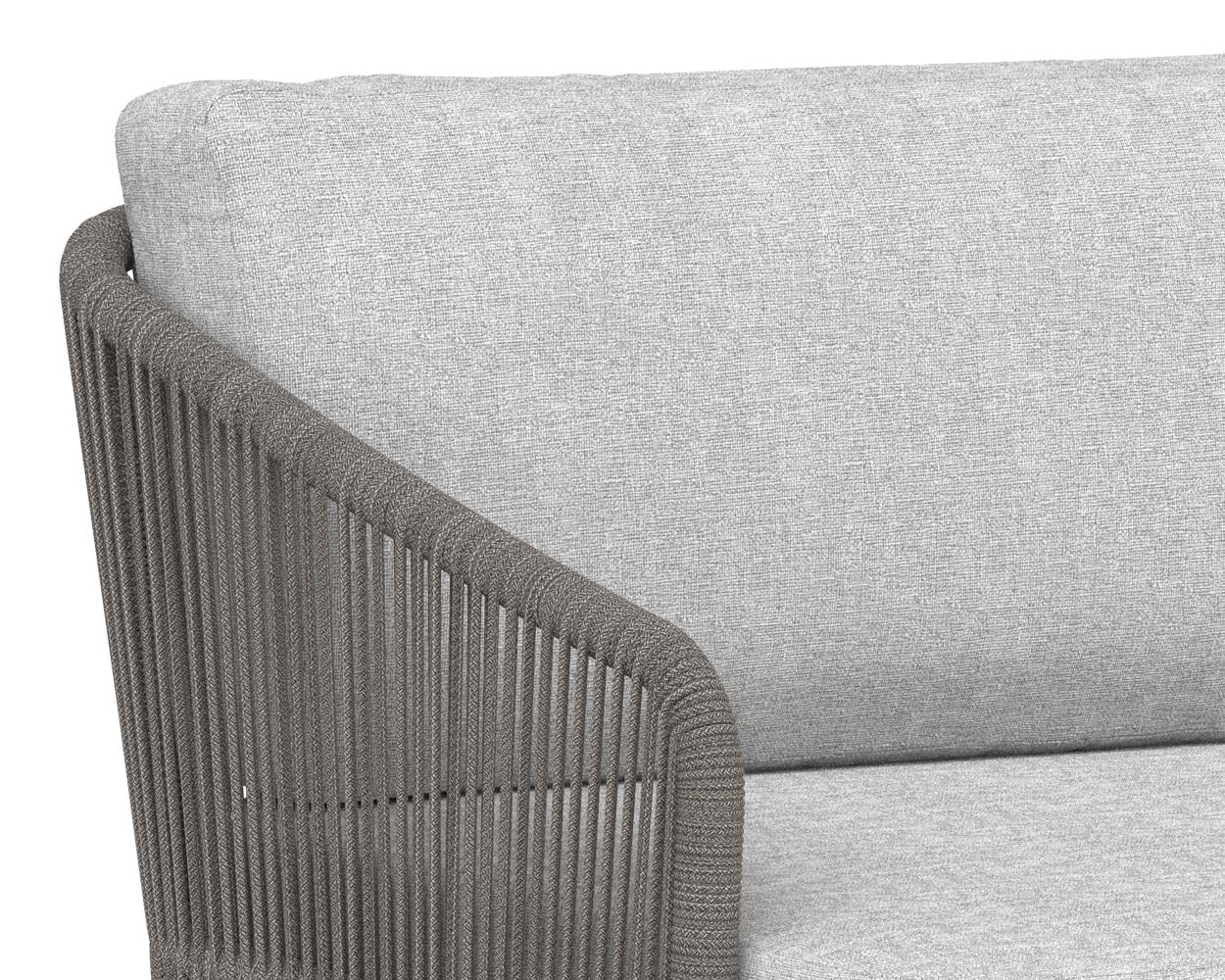 Laylie Outdoor Sofa, Charcoal