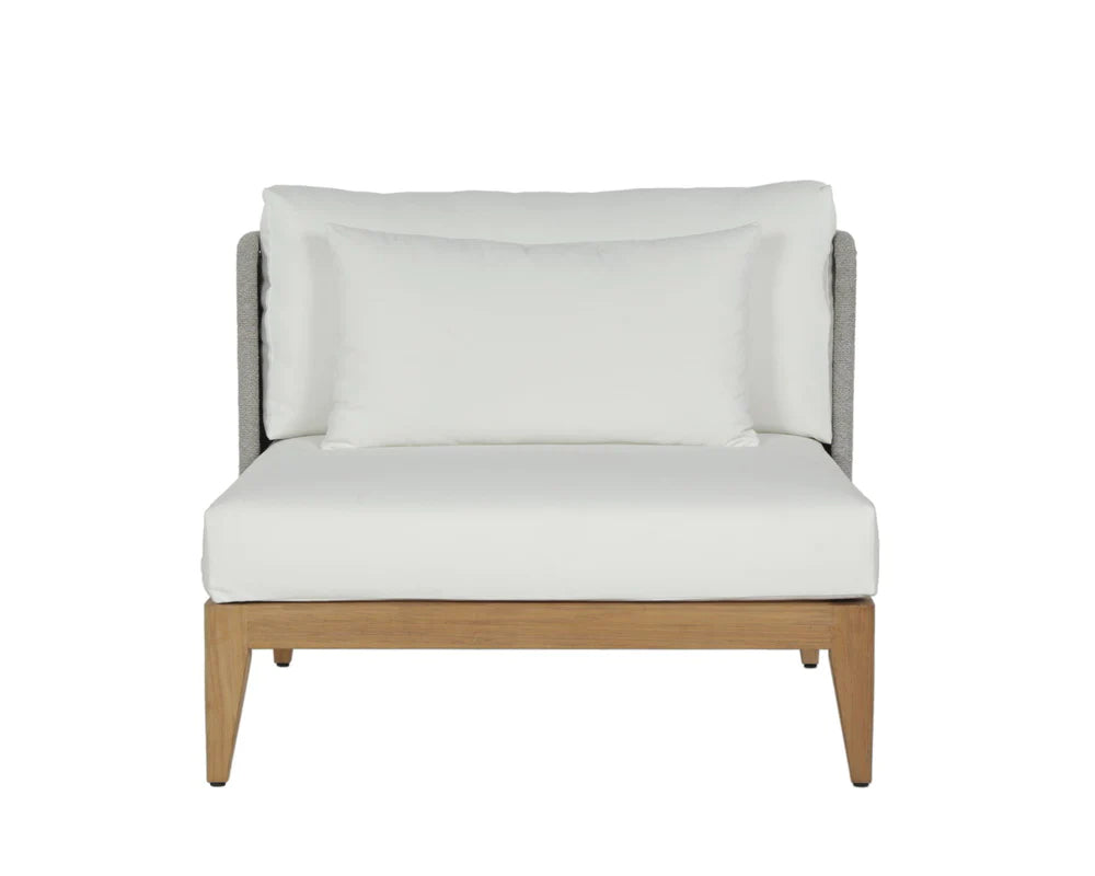 Palma Armless Chair, Natural