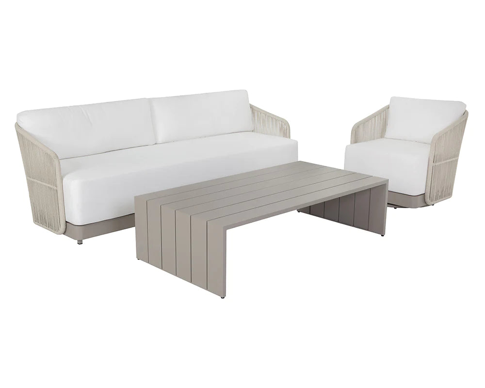 Laylie Outdoor Sofa, Griege