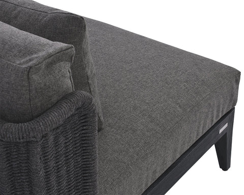 Palma Outdoor Sofa, Charcoal