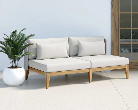 Palma Outdoor Sofa, Natural