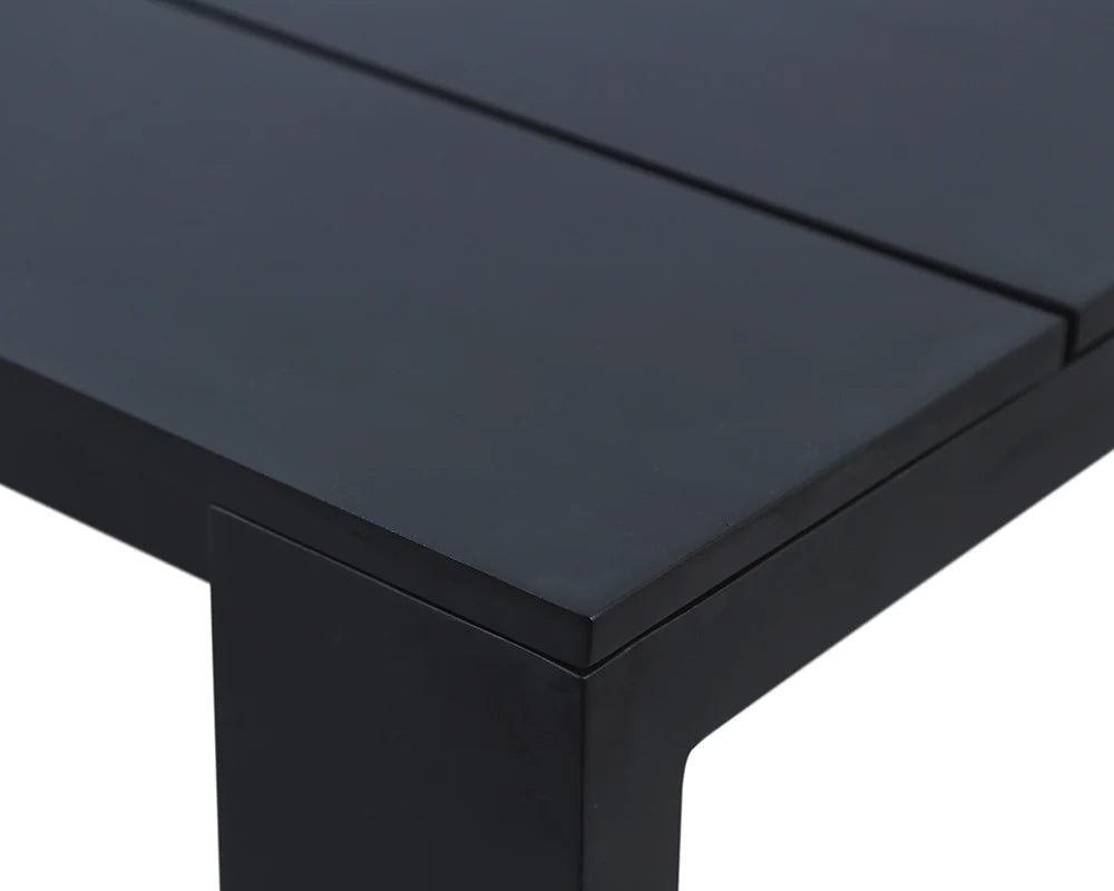 Mateo Dining Table, Black