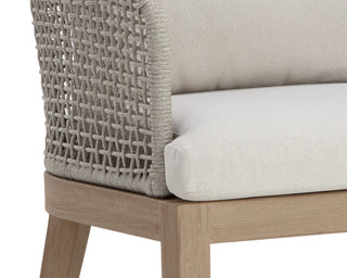 Zoe Outdoor Armchair, Drift Brown