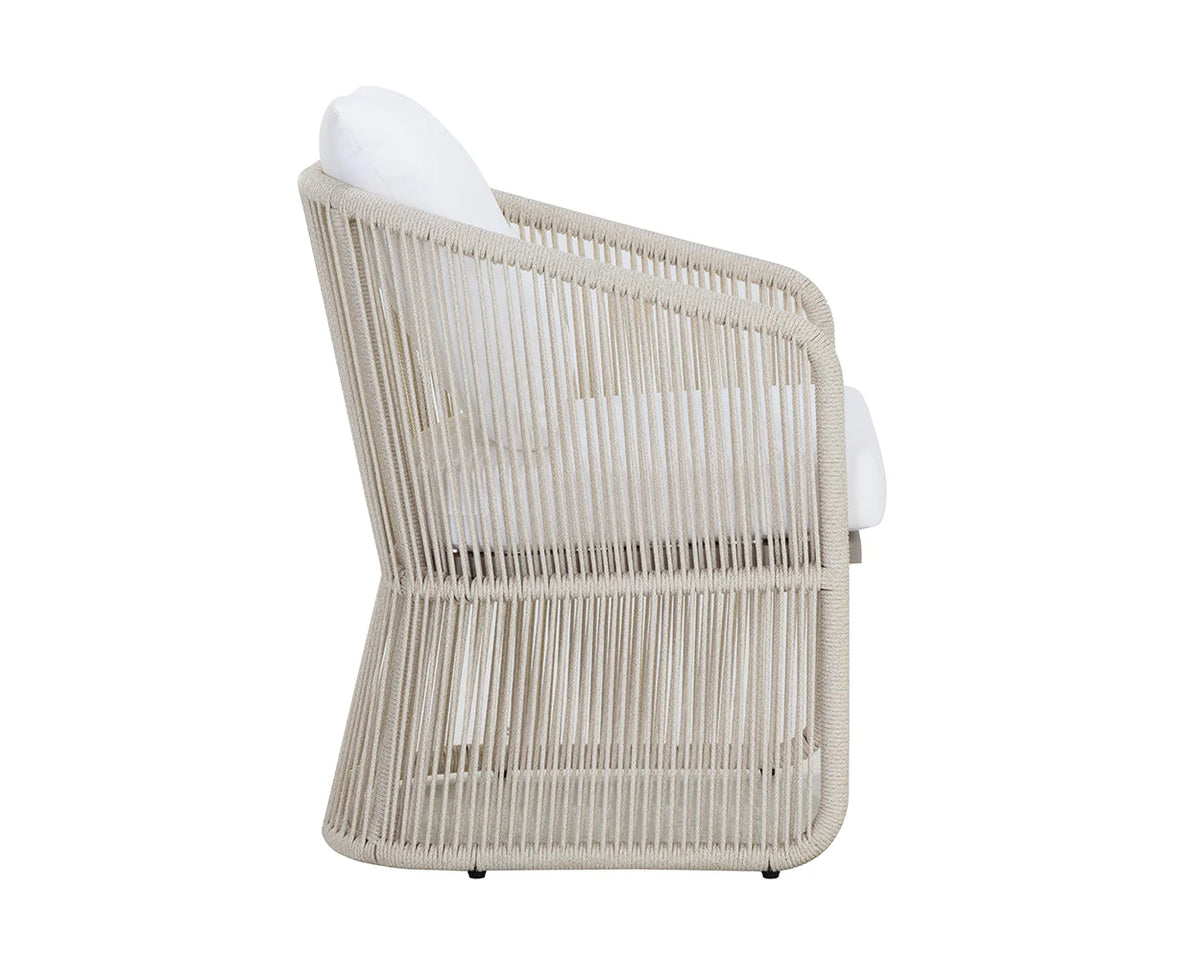Monaco Outdoor Armchair, Griege