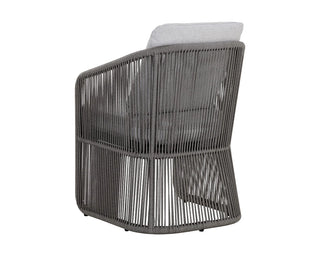 Monaco Outdoor Armchair, Warm Grey