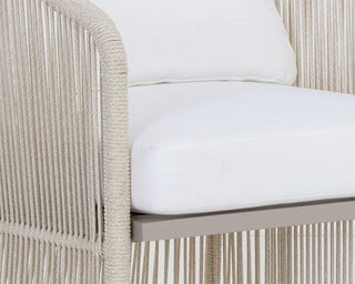 Monaco Outdoor Armchair, Griege