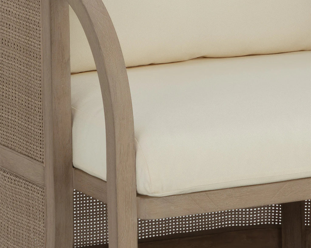 Saint Tropez Lounge Chair, Drift Brown