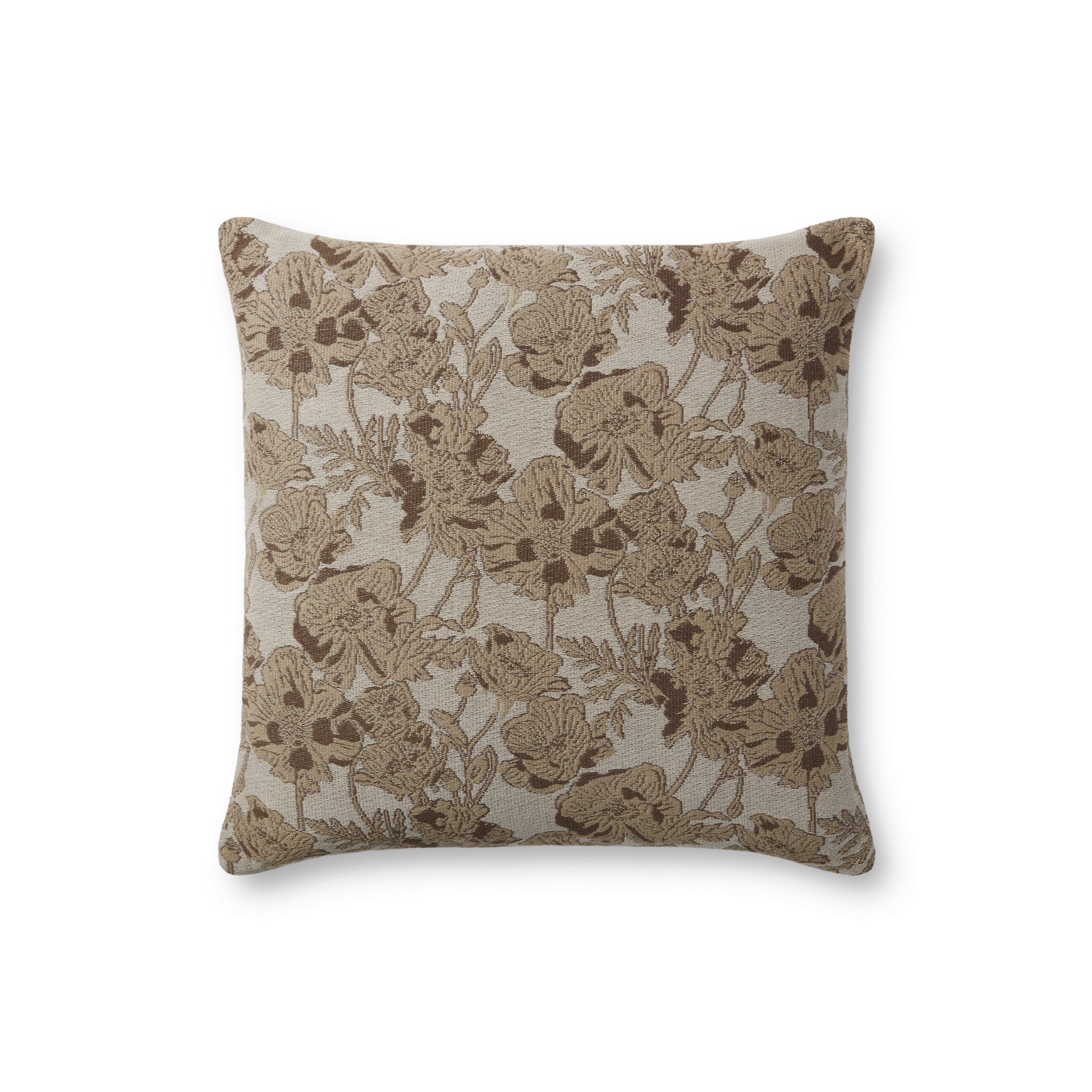 Chris Loves Julia, Matilda Beige Mocha Pillow