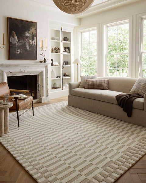 Chris Loves Julia x Loloi Bradley Ivory / Beige Rug