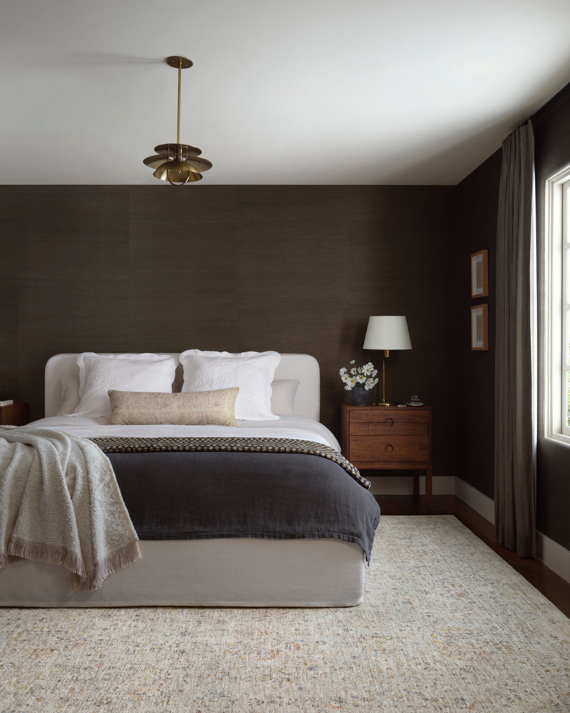 Amber Lewis x Loloi Honora Bone/ Multi Rug
