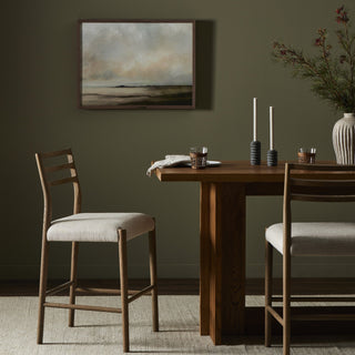 Rowan Stool, Smoked Oak