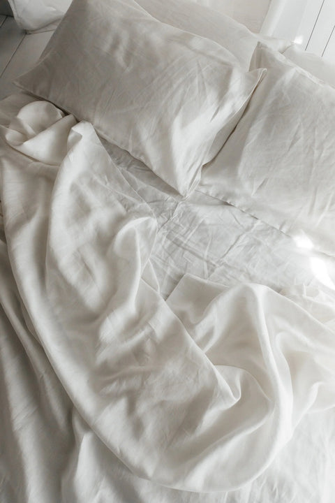 Savanah Sheet Set, White