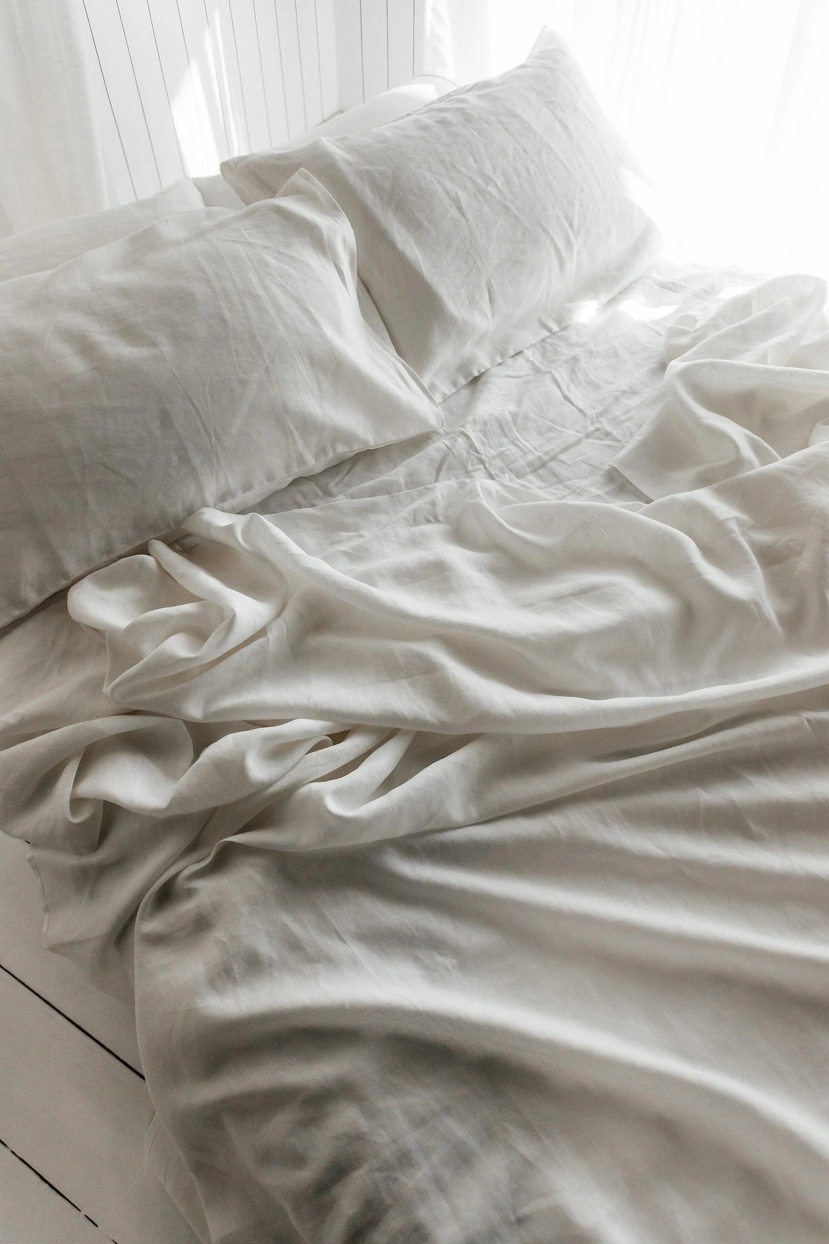 Savanah Sheet Set, White