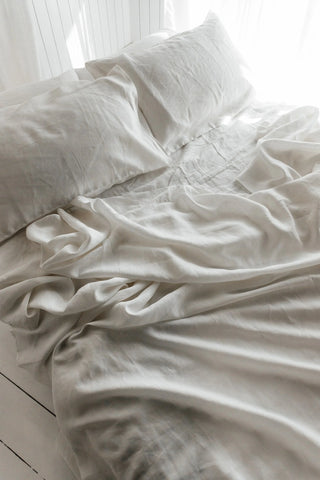 Savanah Sheet Set, White