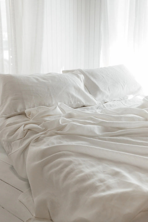 Savanah Sheet Set, White