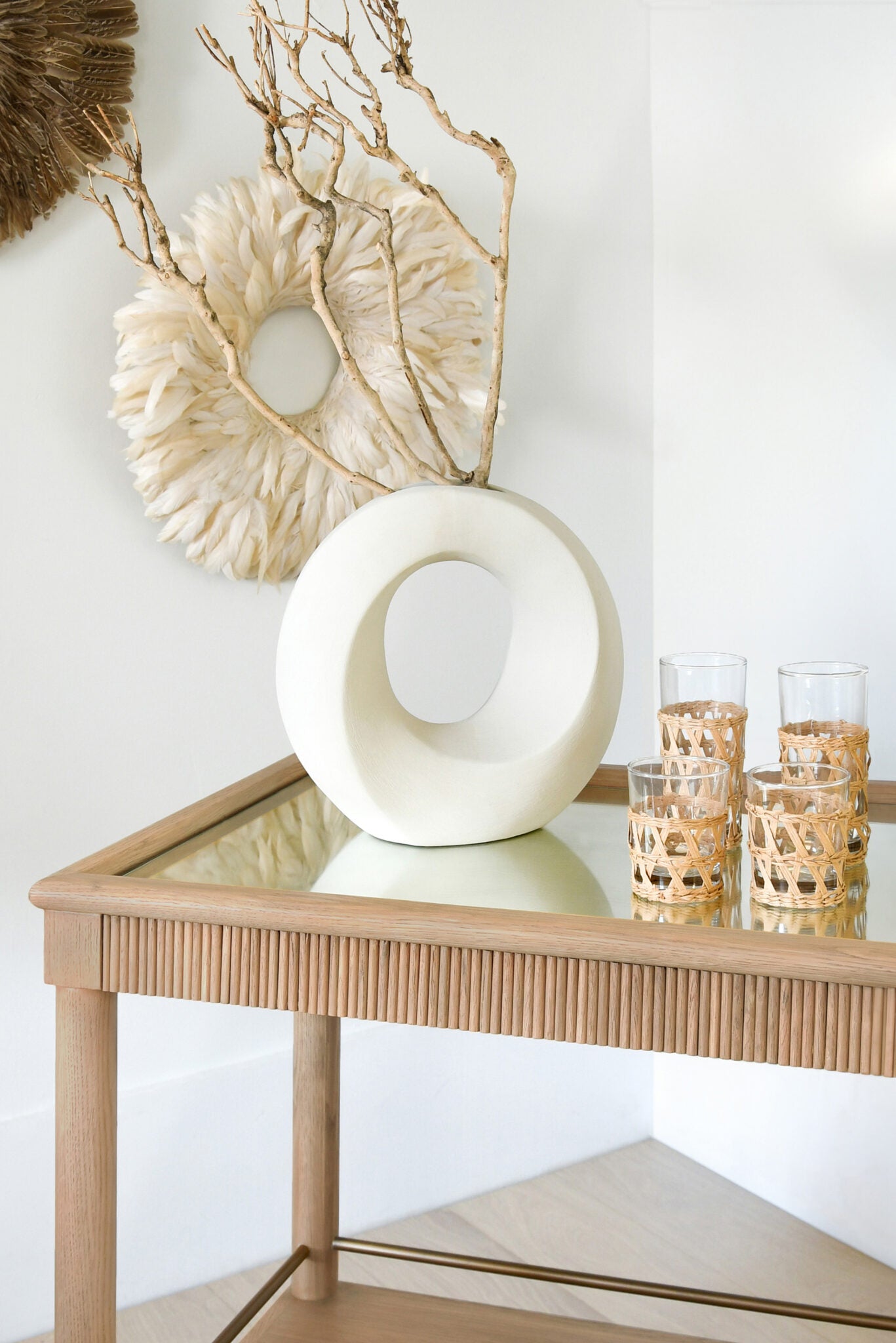 Violet Bar Cart