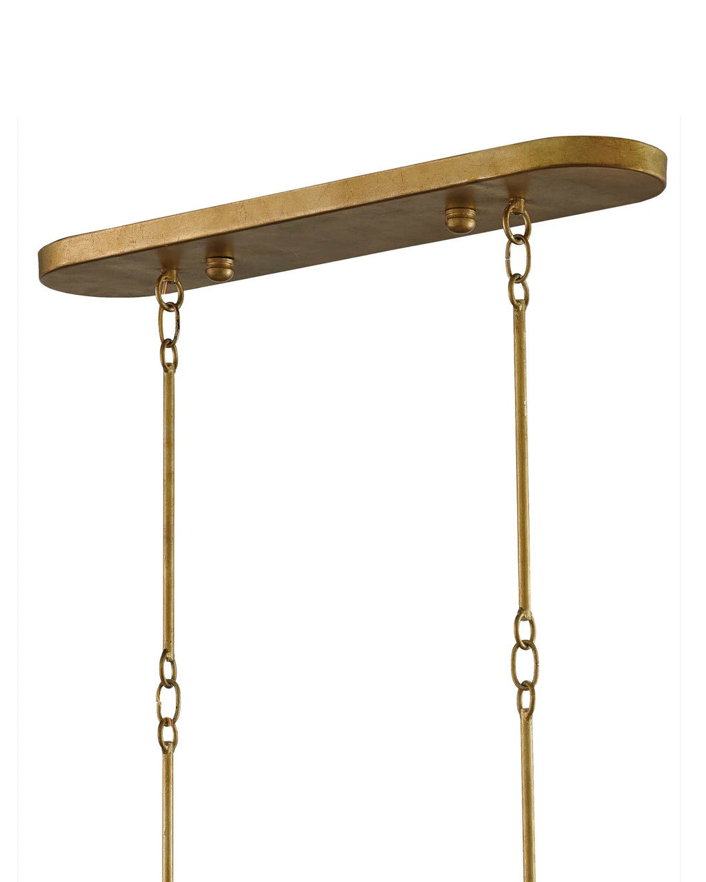 Athena Gold Oval Chandelier